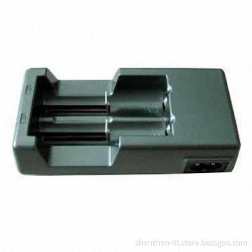 Universal Li-ion Charger for Lithium Battery 18650/17650/17670/123A, Input of 100 to 240V AC